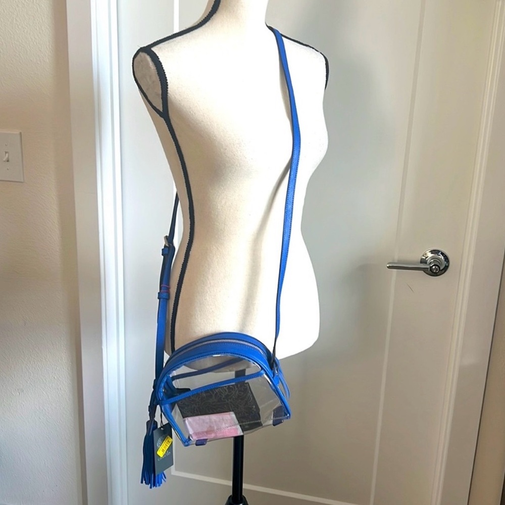 Vince Camuto Clear Crossbody Bag NWOT - Picture 3 of 4